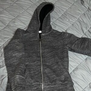 Old Navy Charcoal Hooded Jacket for Kids